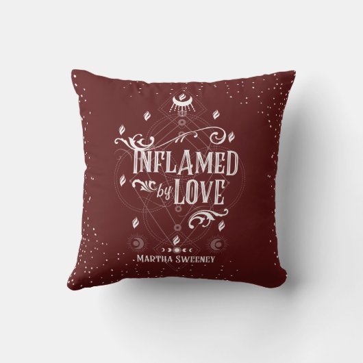 Flamed by Love (Sleigh Riders Book Two) クッション (裏面)