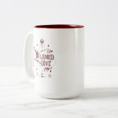 Flamed by Love (Sleigh Riders Book Two) ツートーンマグカップ (正面左)