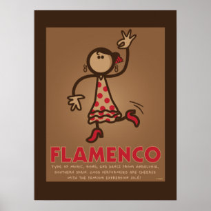 FLAMENCOポスター（英語版） ポスター