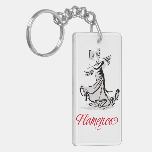 Flamenco キーホルダー (正面左)