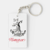 Flamenco キーホルダー (裏面)