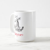 Flamenco コーヒーマグカップ (正面左)