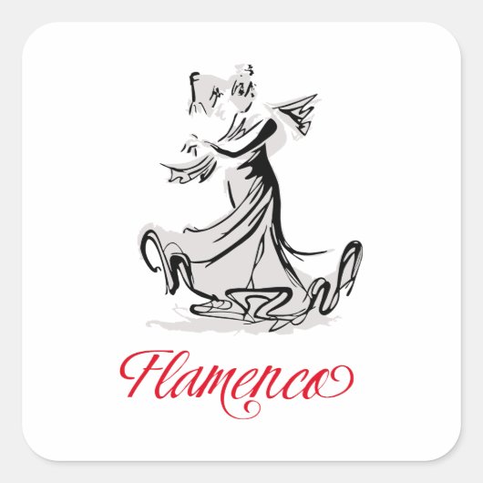 Flamenco スクエアシール (正面)