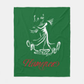 Flamenco フリースブランケット (正面)