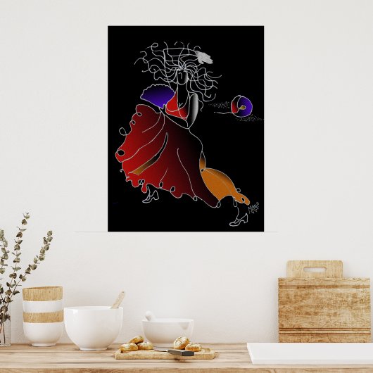 Flamenco ポスター (キッチン)