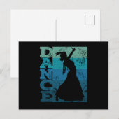 Flamenco Dancer Dance Flamenco Dress ポストカード (正面/裏面)
