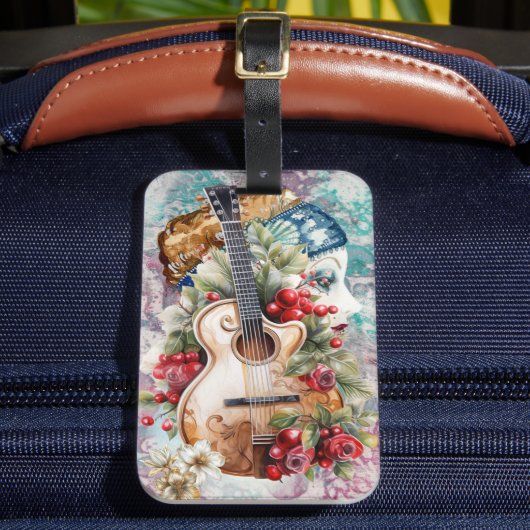 Flamenco Mood Luggage Tag ラゲッジタグ (正面インサイチュ2)