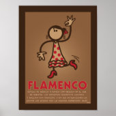 FLAMENCO poster (versión en español) ポスター (正面)
