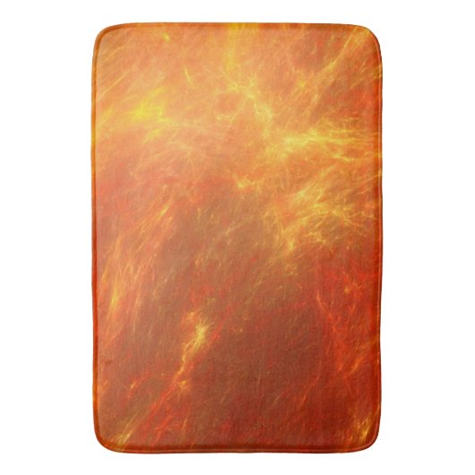 Flames Leap As Raging Fire Burns Out Of Control バスマット (正面縦)