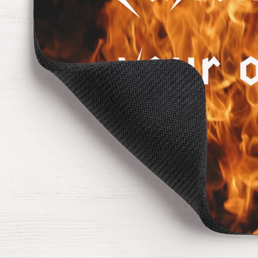Flames Mousepad マウスパッド (コーナー)