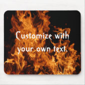 Flames Mousepad マウスパッド (正面)