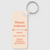 Flames of a Candle Color Combination キーホルダー (裏面)