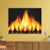 FLAMES on Canvasシリーズ キャンバスプリント (インサイチュ (リビング))