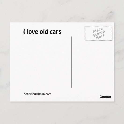 Flamesm 11コピー ポストカード (裏面)