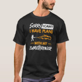 Flamethrower Gun Fire Thrower Flame Weapon Quotes Tシャツ (正面)
