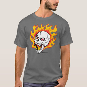 Flameyのスカル Tシャツ