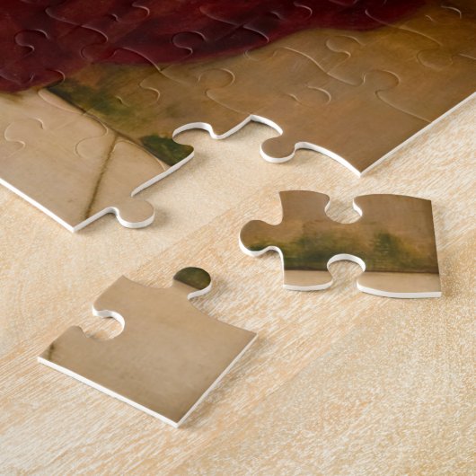 Flaming 6月(by Frederic Leighton) ジグソーパズル (側面)