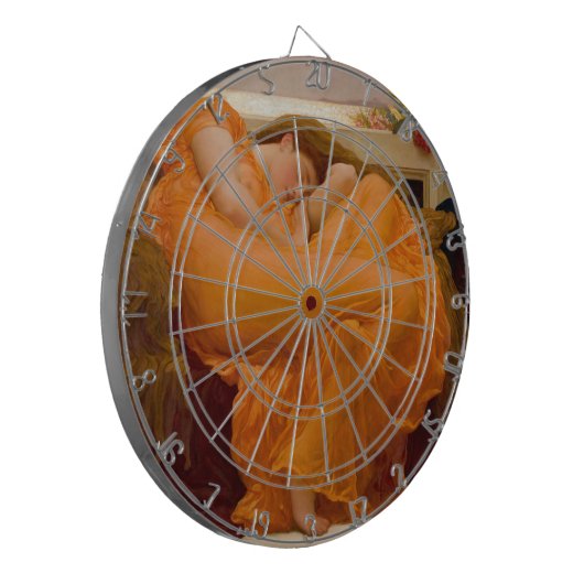 Flaming 6月(by Frederic Leighton) ダーツボード (正面左)