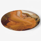 Flaming 6月(by Frederic Leighton) ペーパープレート (アングル)