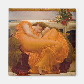 Flaming 6月(by Frederic Leighton) マグネット (正面)