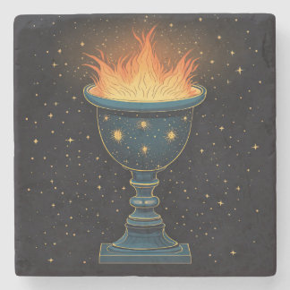 Flaming Chalice in the Sky ストーンコースター