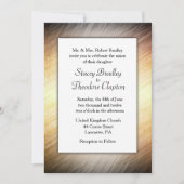 Flaming Desire Shine結婚式招待状5" x 7" 招待状 (正面)