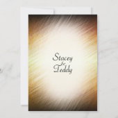 Flaming Desire Shine結婚式招待状5" x 7" 招待状 (裏面)