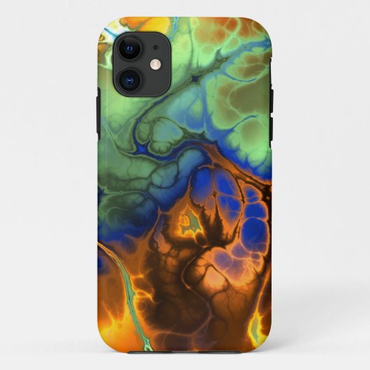Flaming Fractal iPhone 5/5Sケース Case-Mate iPhoneケース (裏面)