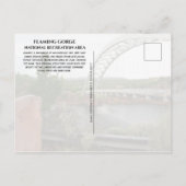Flaming Gorge, Cart Creek Bridge Postcard ポストカード (裏面)