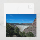 Flaming Gorge Dam Reservoir Utah写真 ポストカード (正面/裏面)