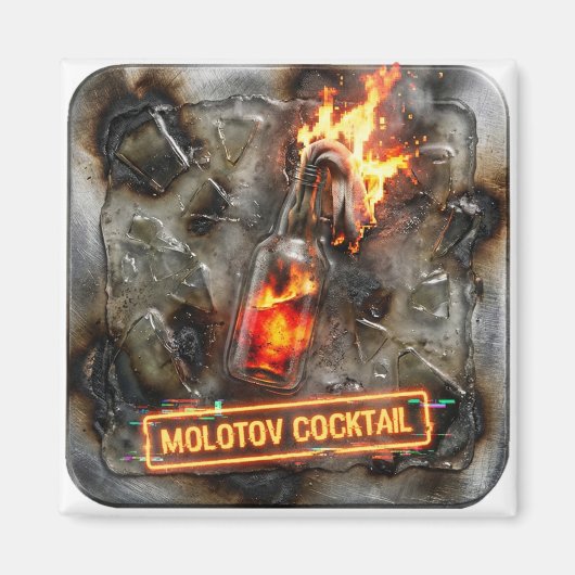 Flaming Inferno Shot マグネット (正面)