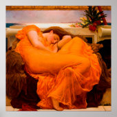 Flaming June by Frederic Leighton ポスター (正面)