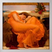 Flaming June by Frederic Leighton ポスター (正面)