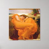 Flaming June by Sir Frederic Leighton キャンバスプリント (正面)
