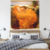 Flaming June by Sir Frederic Leighton キャンバスプリント (インサイチュ (寝室))