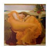 Flaming June by Sir Frederic Leighton タイル (正面)