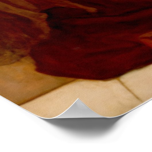 Flaming June by Sir Frederic Leighton ポスター (角)