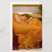 Flaming June by Sir Frederic Leighton 便箋 (正面/裏面)