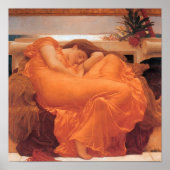 Flaming June Canvas Print ポスター (正面)