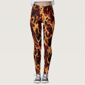 Flaming Leggings for that hard workout レギンス (正面)