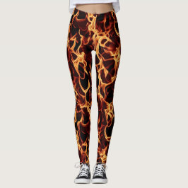 Flaming Leggings for that hard workout レギンス