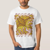 Flaming Manta Ray Tシャツ (正面)