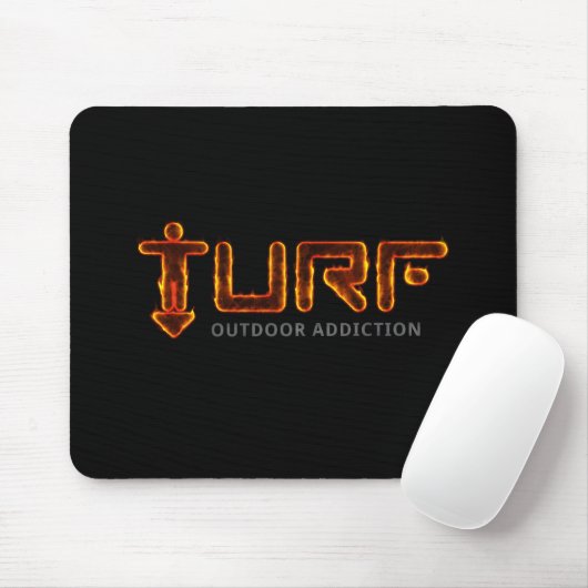 Flaming mousepad マウスパッド (マウス)