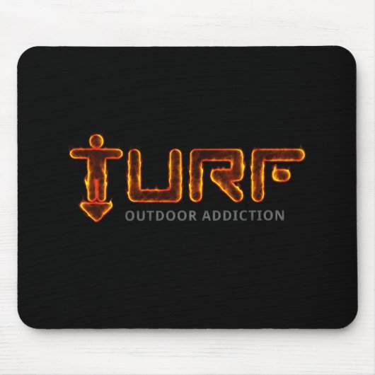 Flaming mousepad マウスパッド (正面)