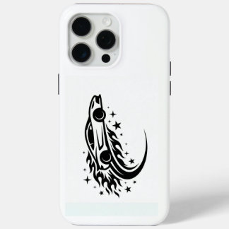 Flaming Racer Silhouette  iPhone 15 Pro Maxケース