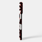 Flaming Red Rose and Skull Hand Urban Grunge Case-Mate iPhoneケース (裏面 / 右)