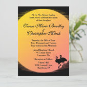 Flaming Setting Sun夕べ結婚ズ 招待状 (スタンド正面)