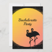 Flaming Setting Sun夕べ結婚ズ 招待状 (正面)