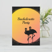 Flaming Setting Sun夕べ結婚ズ 招待状 (スタンド正面)