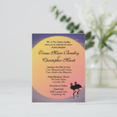 Flaming Setting Sun夕べ結婚ズ 招待状 (スタンド正面)